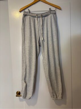 Light Gray Drawstring Jogger Pants